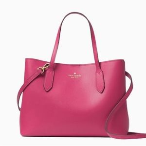 Kate Spade Harper satchel hot pink NWT